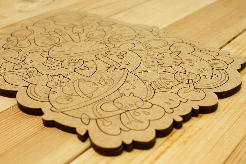 Puzzles. Fantasía láser.  10