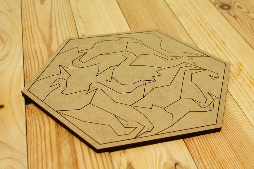 Puzzles. Fantasía láser.  12