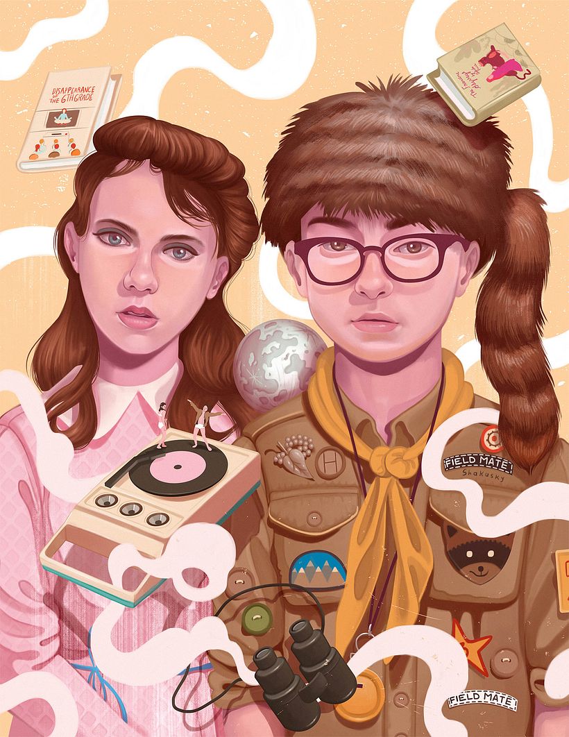 El universo cinematográfico ilustrado de Germán González 3