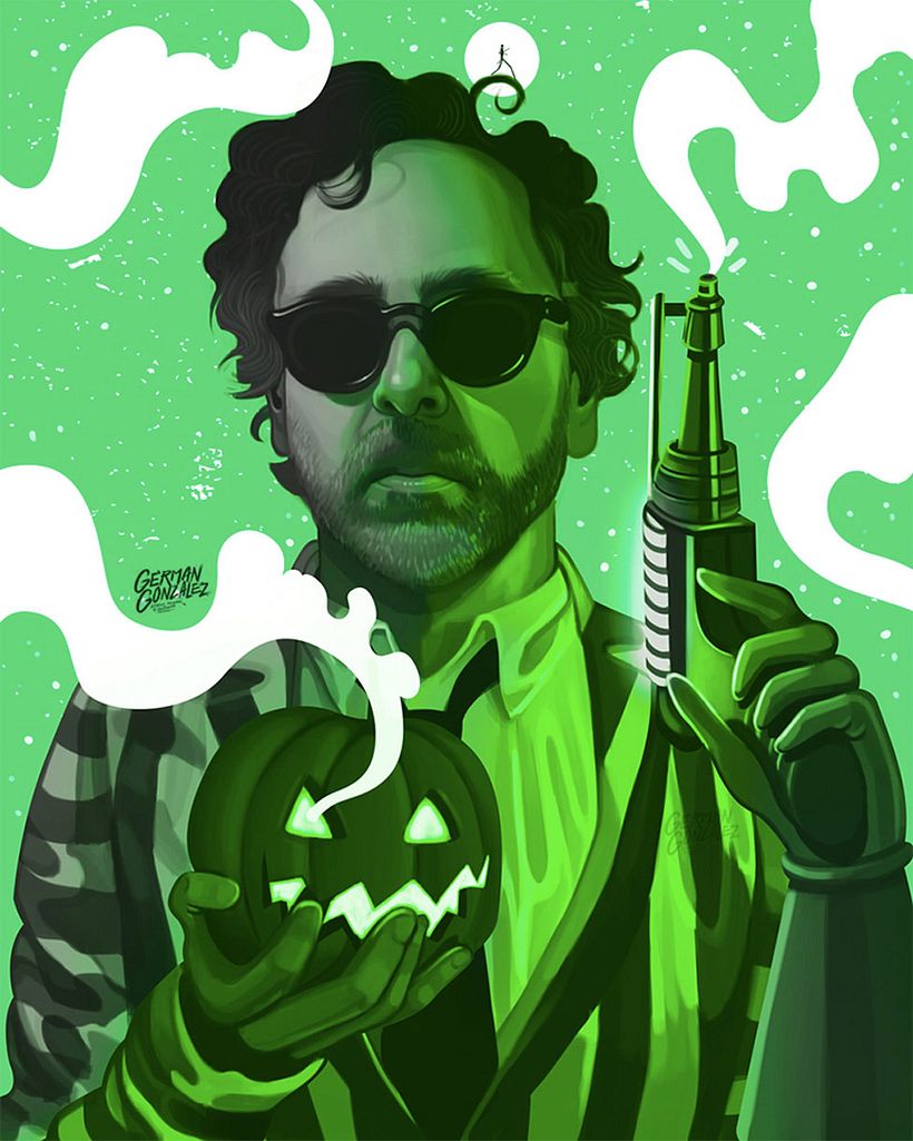 El universo cinematográfico ilustrado de Germán González 6