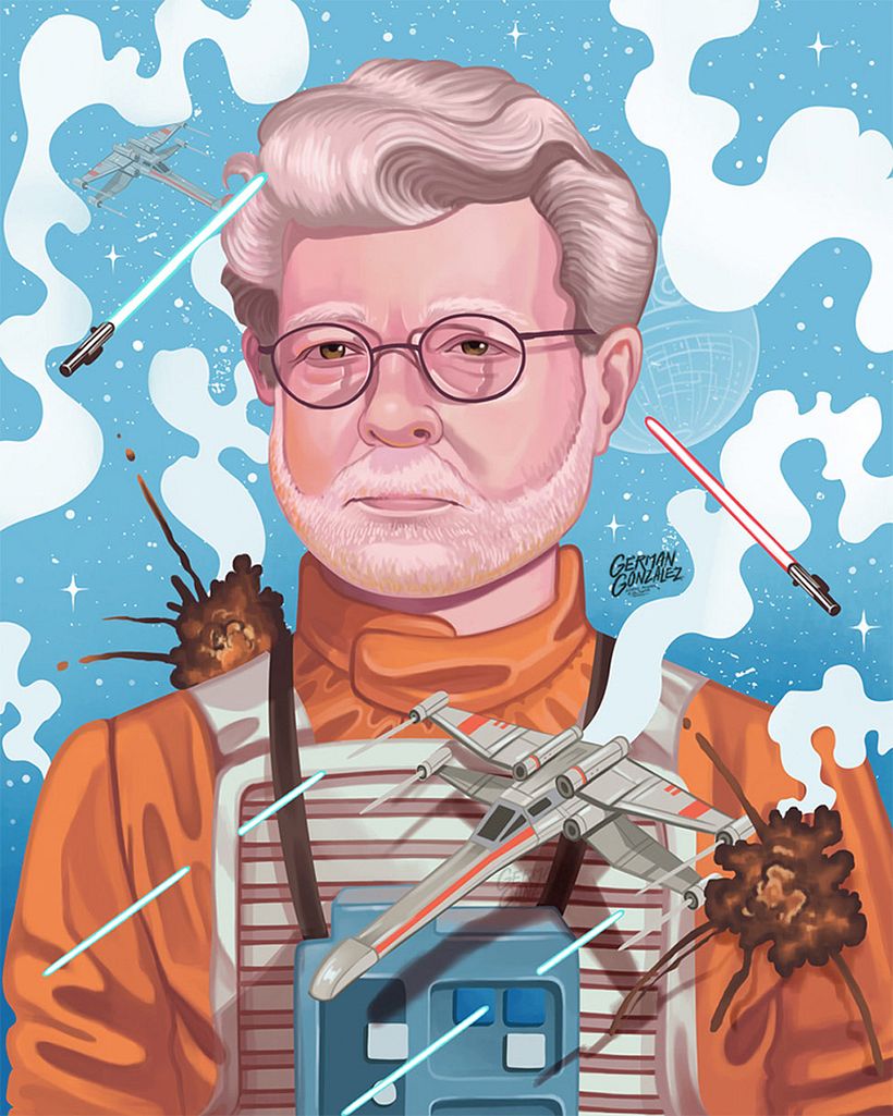 El universo cinematográfico ilustrado de Germán González 8
