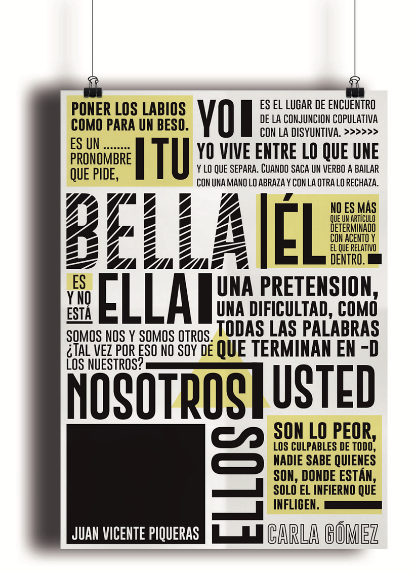 Bloque tipográfico. -1