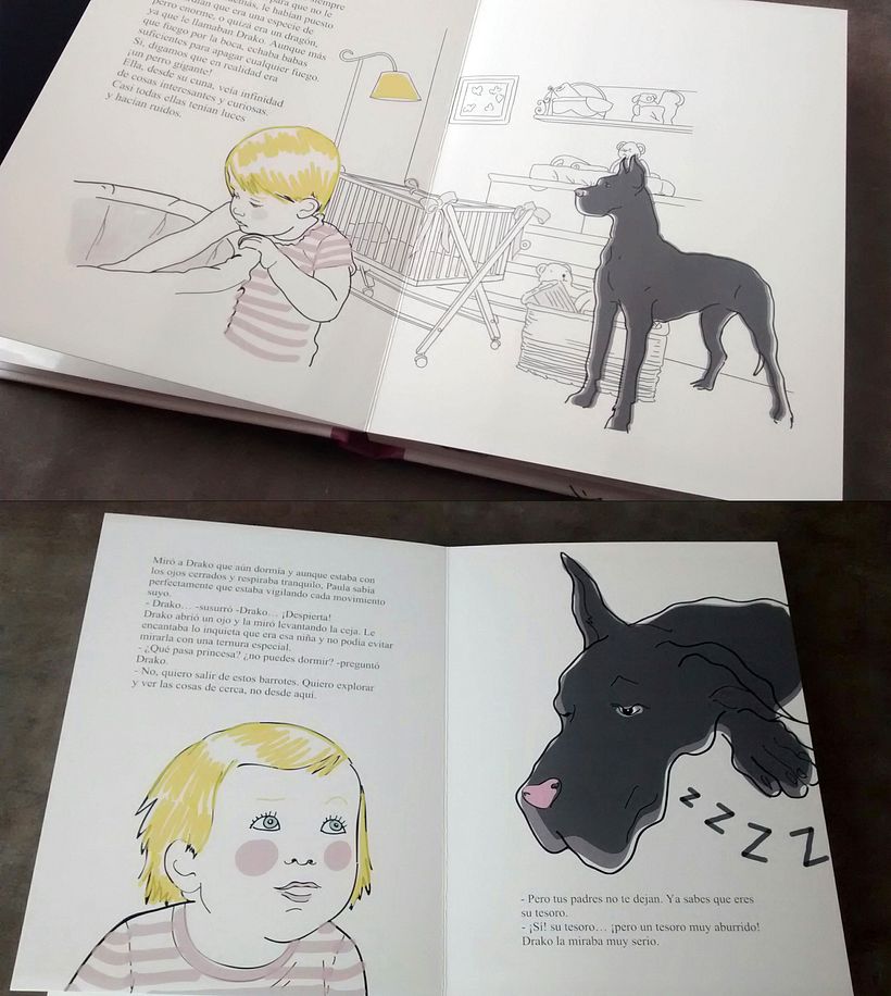 Ilustraciones "Las Aventuras de Paula" -1