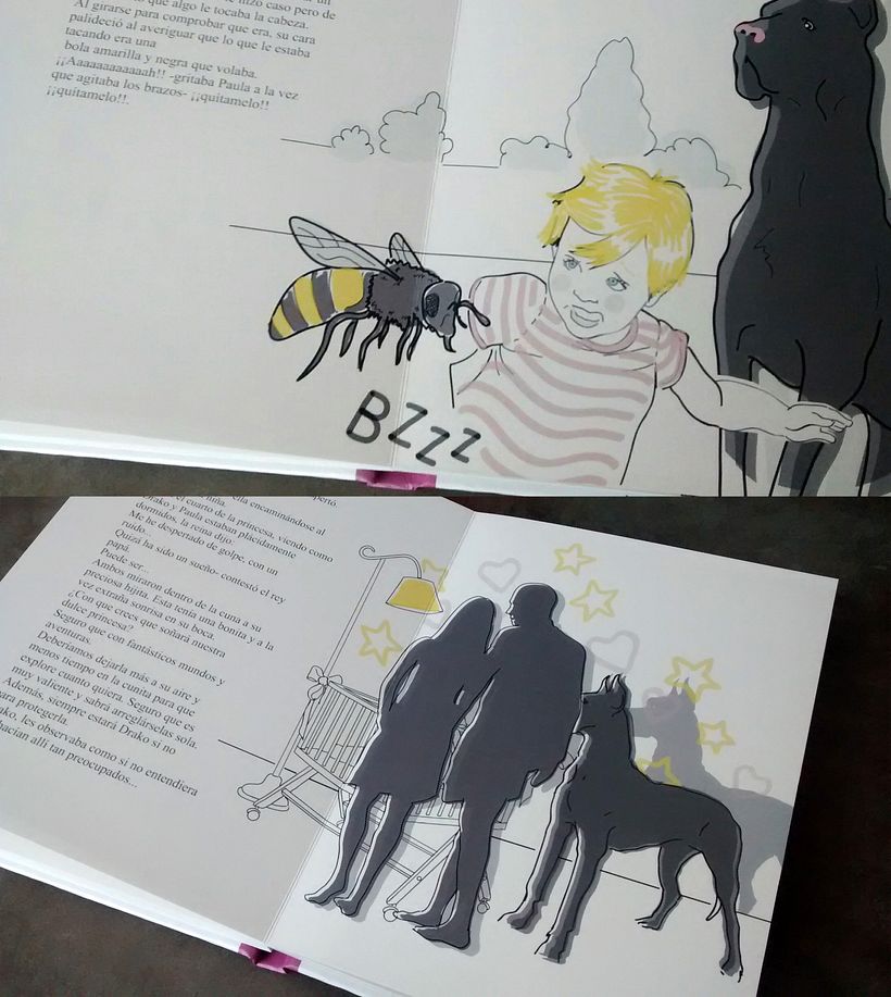 Ilustraciones "Las Aventuras de Paula" 1