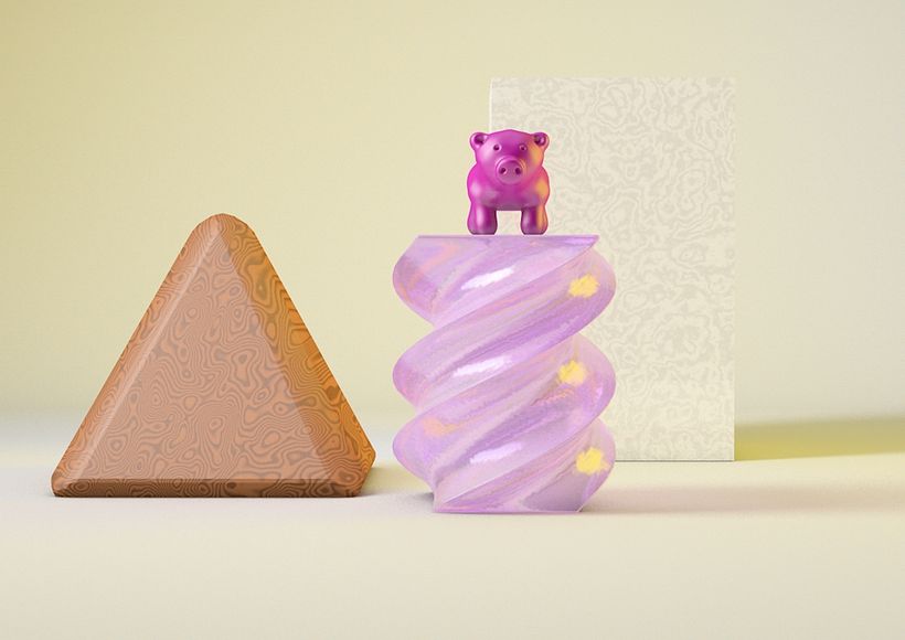 Mi Proyecto del curso: Introducción exprés al 3D: de cero a render con Cinema 4D 1