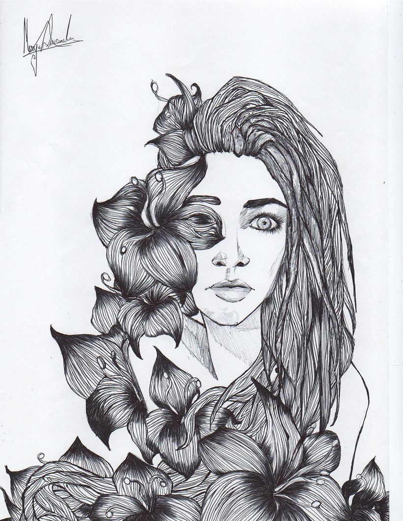 Las mujeres y las flores tienen mucho que ver 5