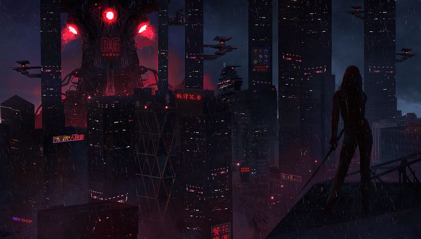 Mi Proyecto del curso: Iniciación al concept art: diseñando el futuro -1