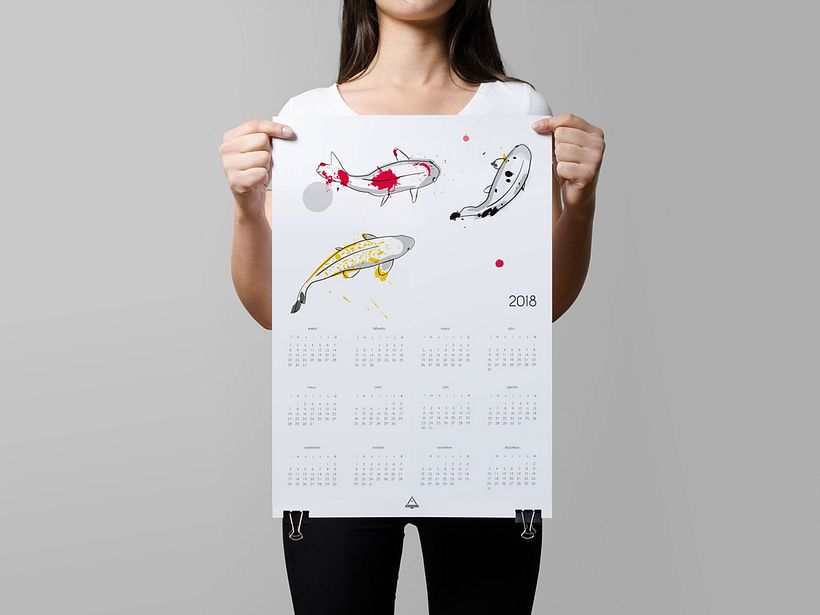 Calendario Koi 2018 6