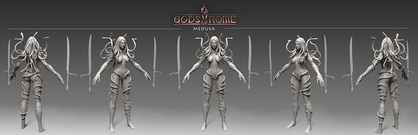 Personajes para "Gods of Rome" 1