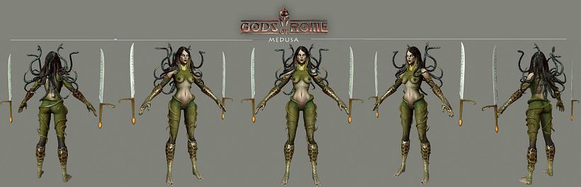 Personajes para "Gods of Rome" 2