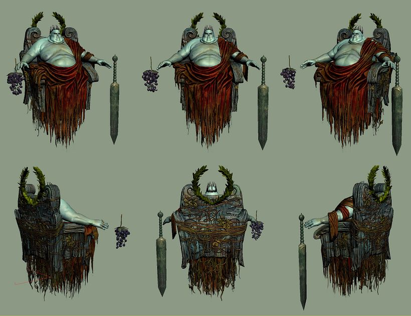 Personajes para "Gods of Rome" 3