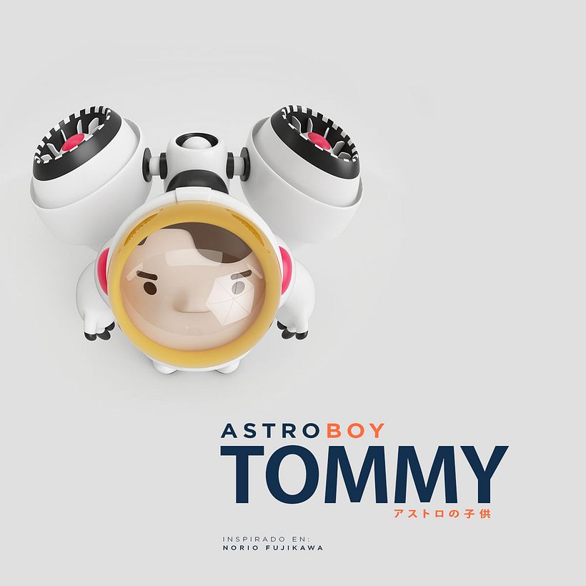 AstroBoy::Tommy  / Creación de personajes 0