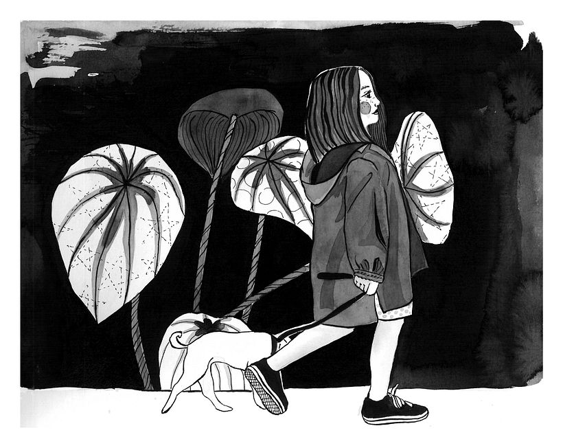 El Paseo: Introducción a la ilustración con tinta china:  0