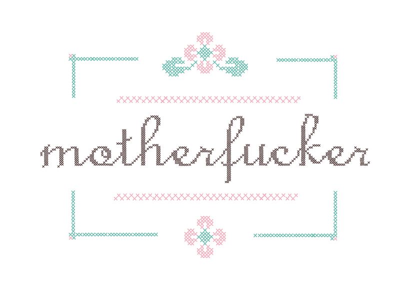 Granny cross stitch 2