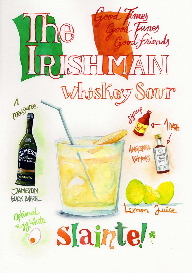Carta de Cocktails para Street66, Dublin 1