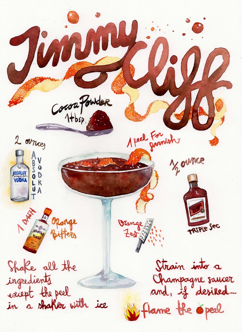 Carta de Cocktails para Street66, Dublin 2