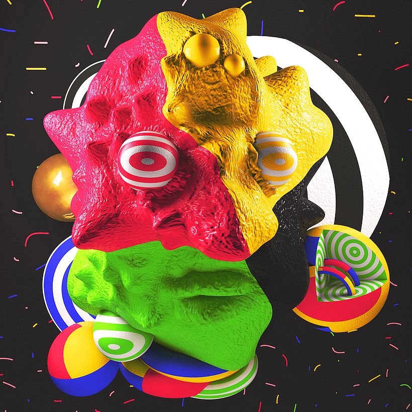 Colorido y abstracción en los diseños de Carlo Cadenas 1