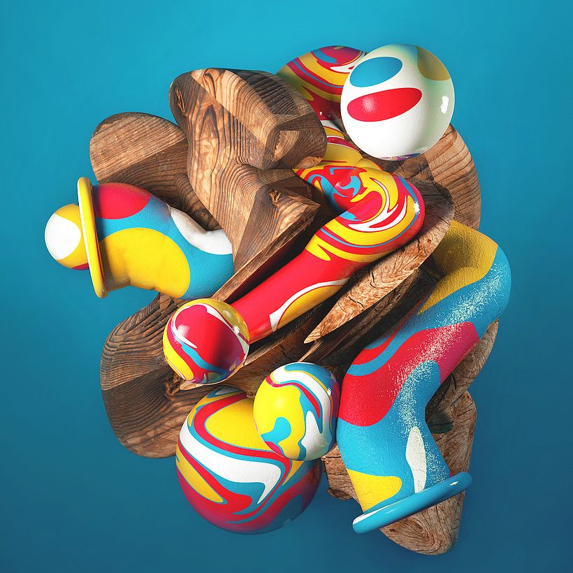 Colorido y abstracción en los diseños de Carlo Cadenas 10