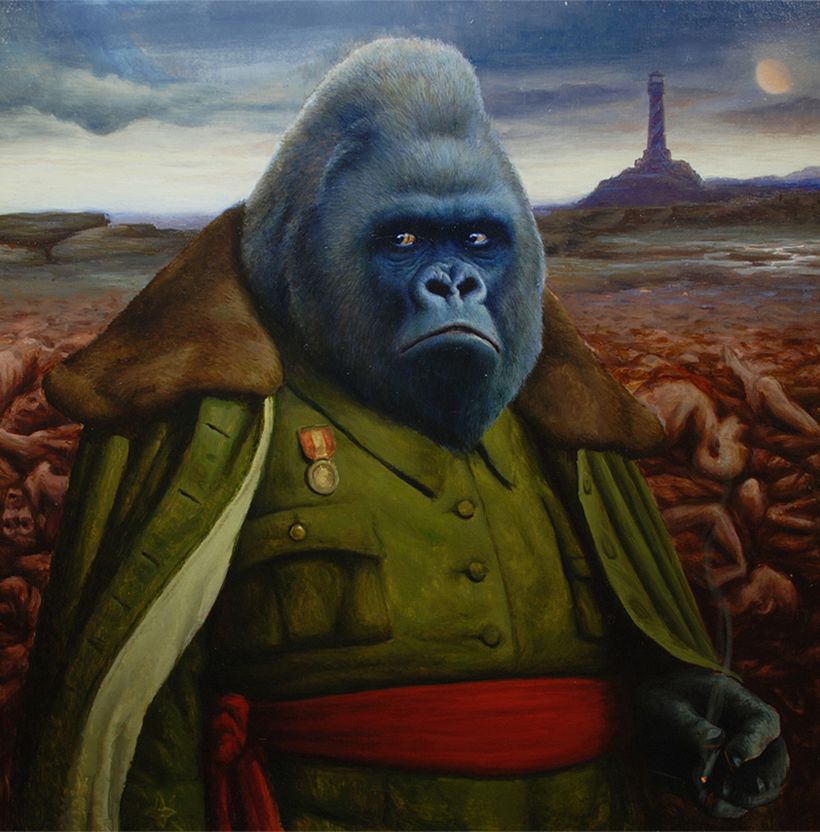 Realismo y sátira en las pinturas de Diego Catalán 15