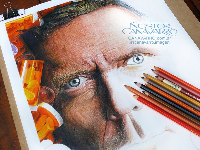 Hugh Laurie (Dr. House) en Lápices de Colores 3