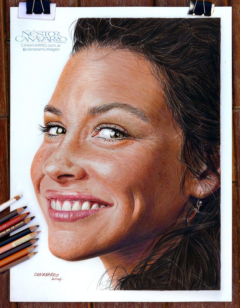 Evangelline Lilly en Lápices de Colores 2