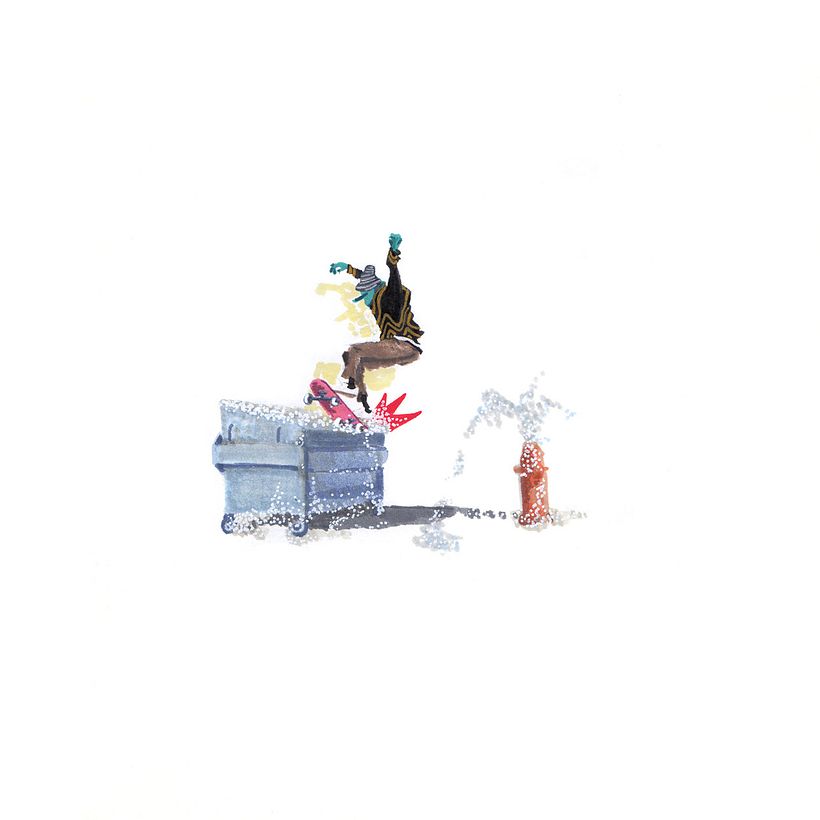 Julien Missiaen ilustra el mundo del skate 16
