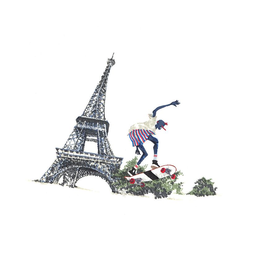 Julien Missiaen ilustra el mundo del skate 22
