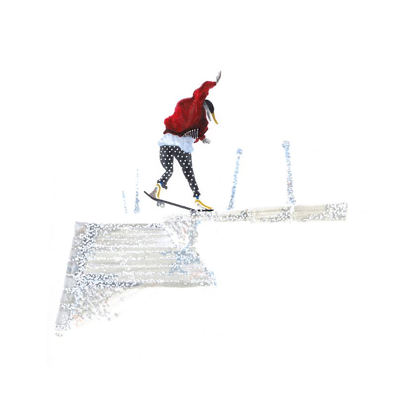 Julien Missiaen ilustra el mundo del skate 27