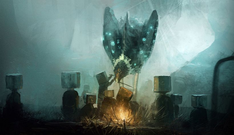 Mocaran ilustra universos imposibles 5