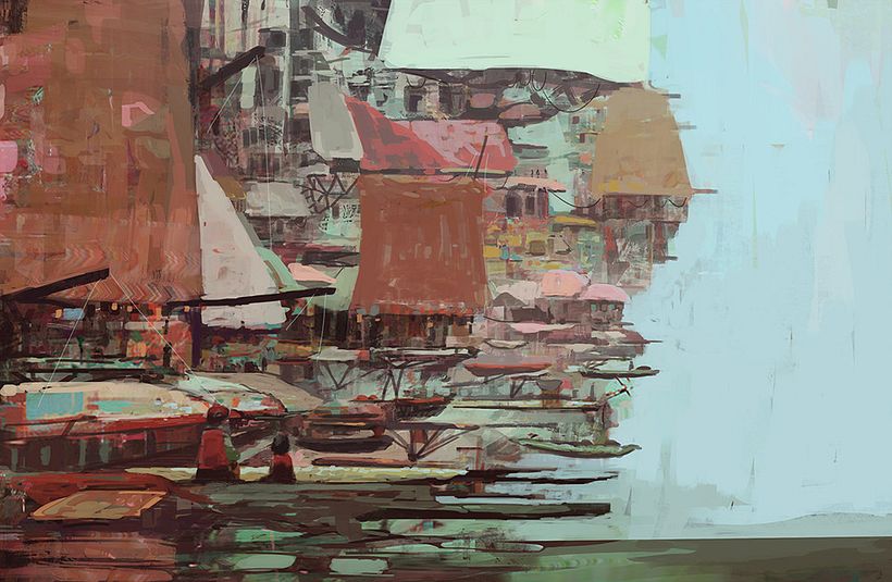 Mocaran ilustra universos imposibles 12