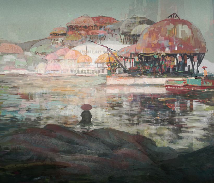 Mocaran ilustra universos imposibles 14