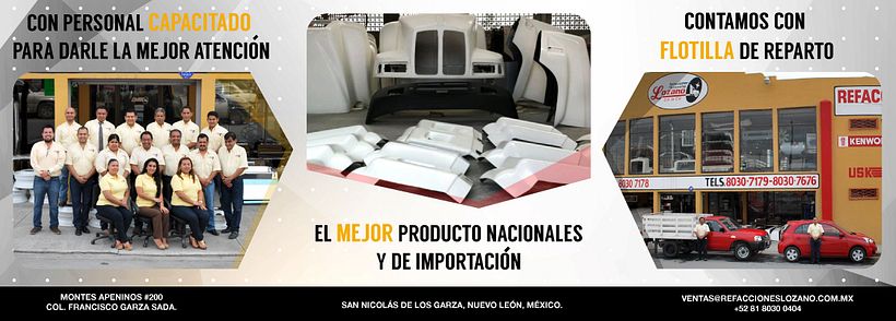 Banner y Calendario, empresa de tractocamión. (Mexico) 0