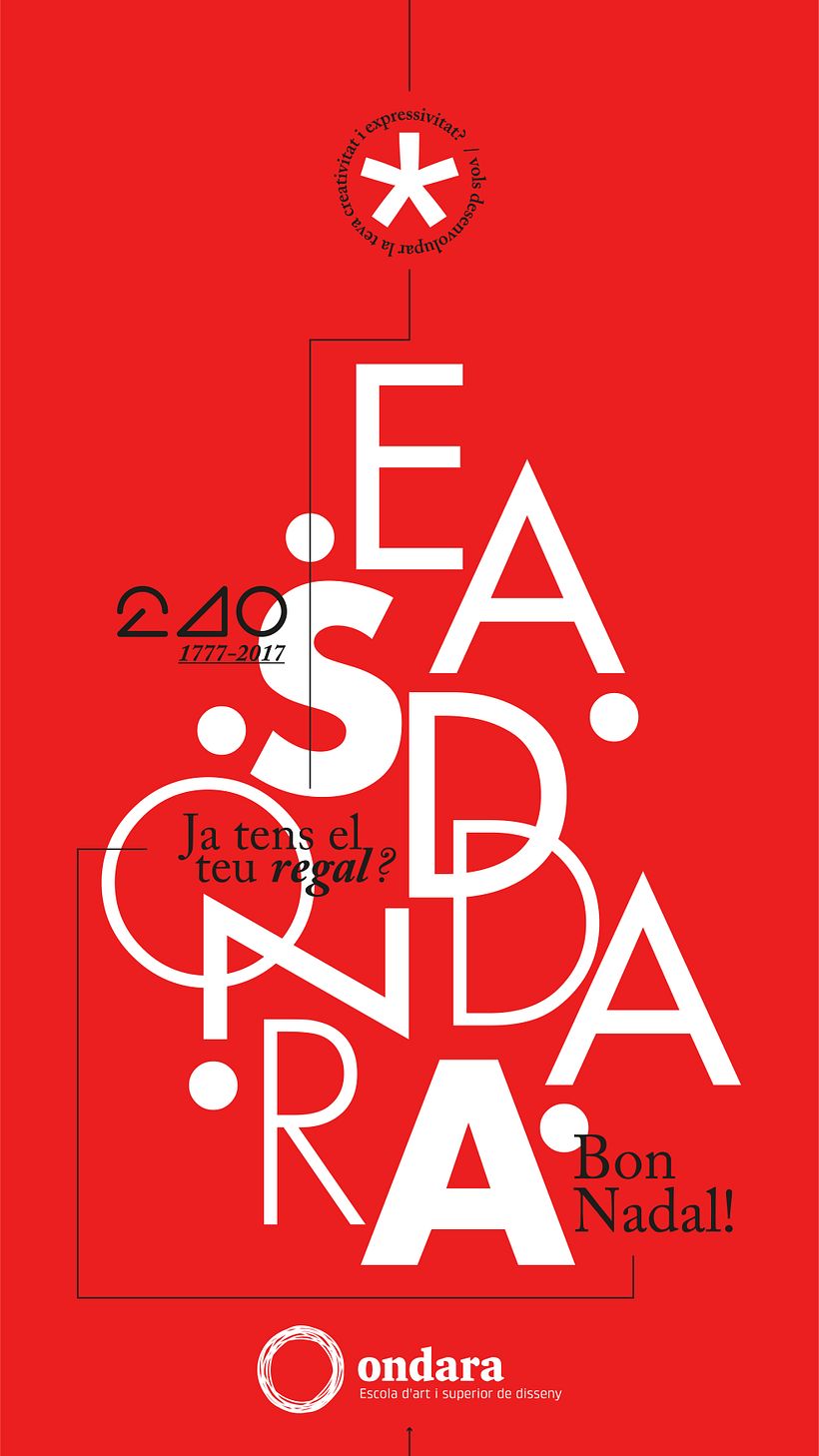 Felicitación Navidad 2017 - EASD Ondara -1