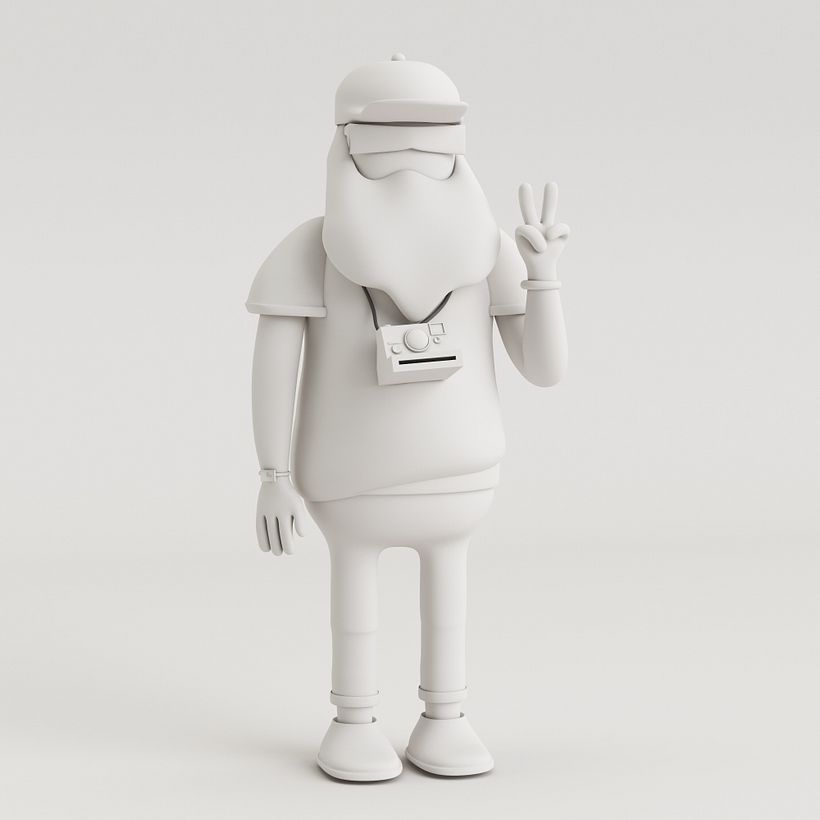 Luchador / Hipster. -1