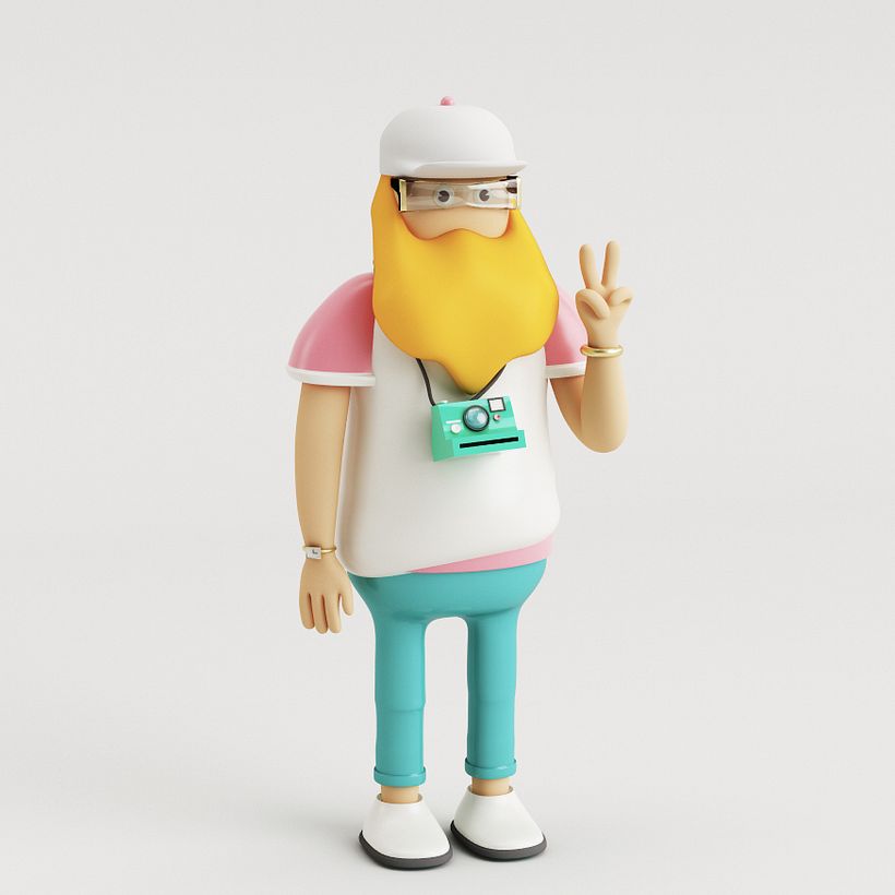 Luchador / Hipster. 0