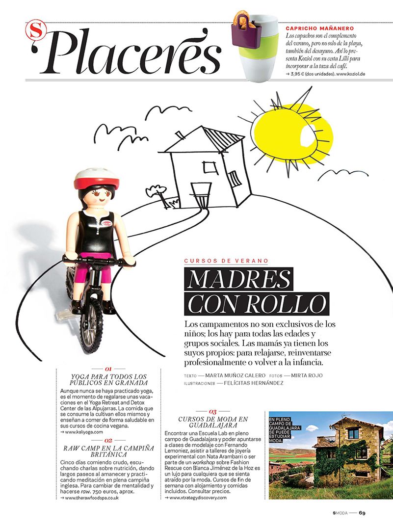 liustración y diseño de página.