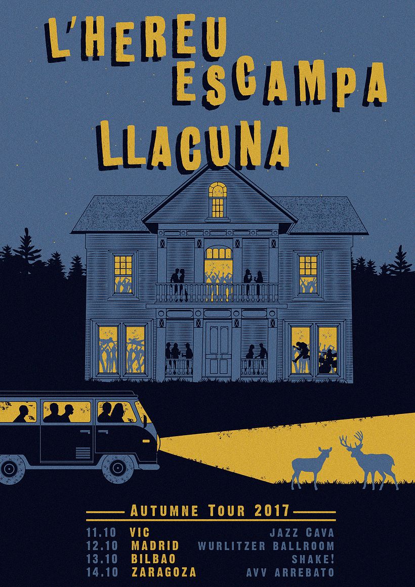 L'HEREU ESCAMPA - LLACUNA - Tour poster