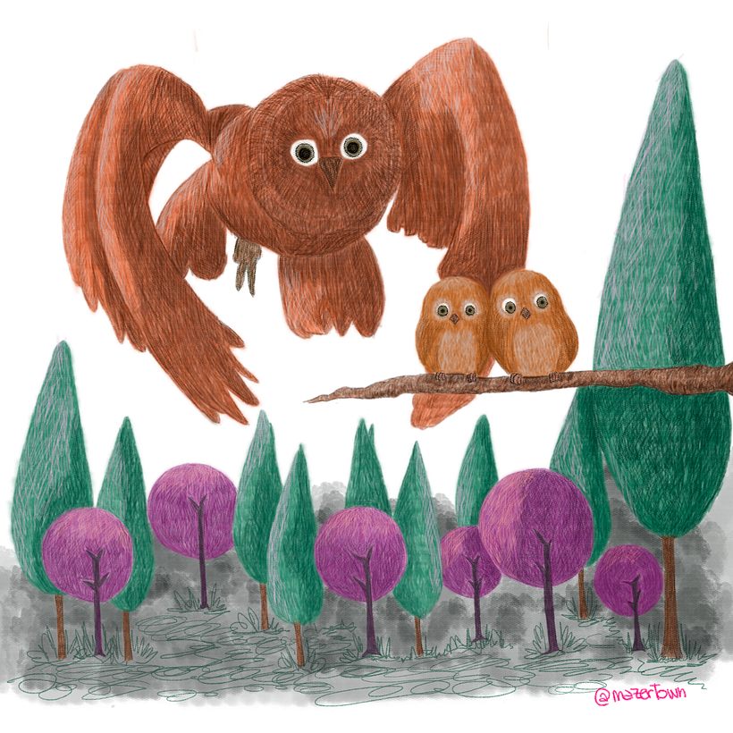 Proyecto curso lápices de colores: Vigilantes del bosque 0