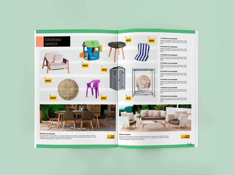 Línea gráfica para los catálogos de producto de Jorge Fernández  6