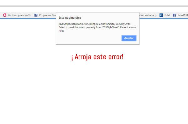 Problema al exportar a HTML 1