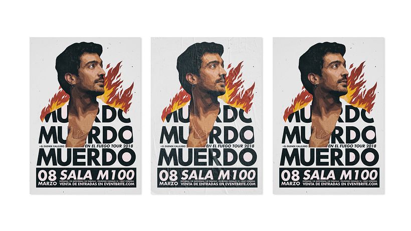 Cartel MUERDO -1