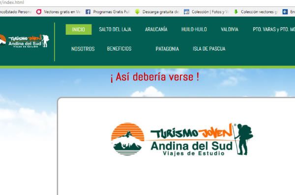 Problema al exportar a HTML 4