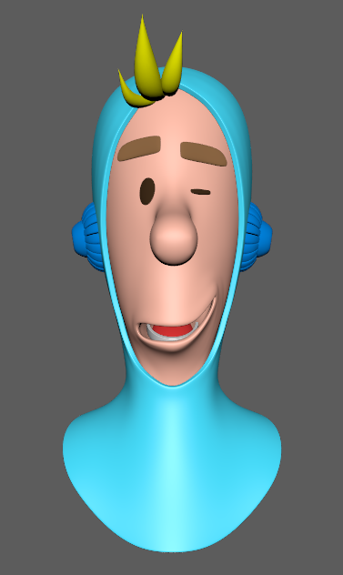 Mi Proyecto del curso: Rigging: articulación facial de un personaje 3D 1