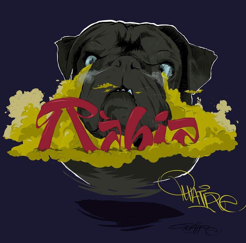 Portada de ''Ràbia'' nuevo tema de Espunyea 13