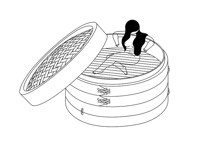 Proceso de creación "Yakuza" de la colección "Otros Mundos" ©Hugo Giner 2018. 1