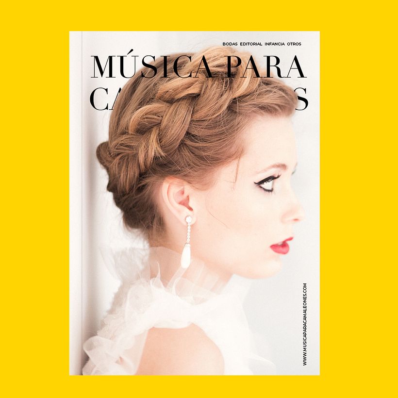 Música para Camaleones - Diseño