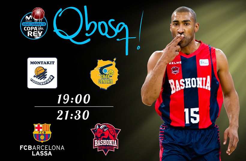 Carteles Copa del Rey Baloncesto Qbosq 1