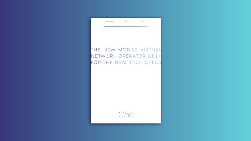 Onic: El OMV para tecnófilos. 1