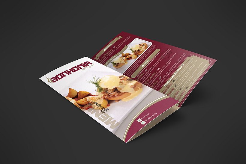 Menú Restaurant Bonhomía 1