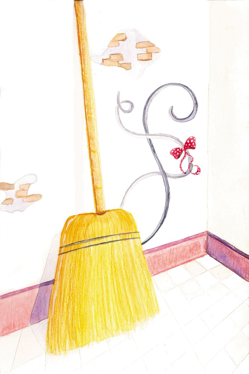 Ilustración del cuento "La ratita presumida" -1